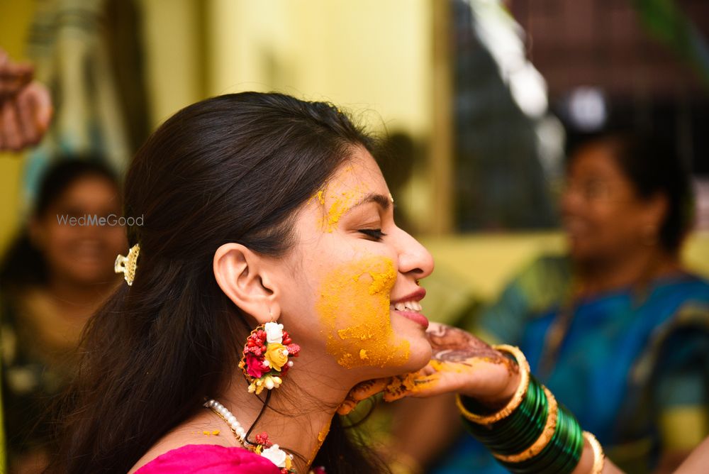 Photo From neetas haldi ceremony - By The Frame Art India Production House