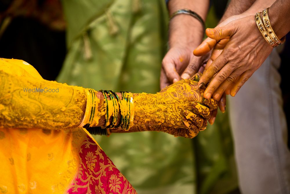 Photo From neetas haldi ceremony - By The Frame Art India Production House