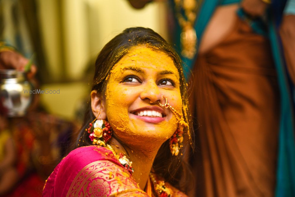 Photo From neetas haldi ceremony - By The Frame Art India Production House