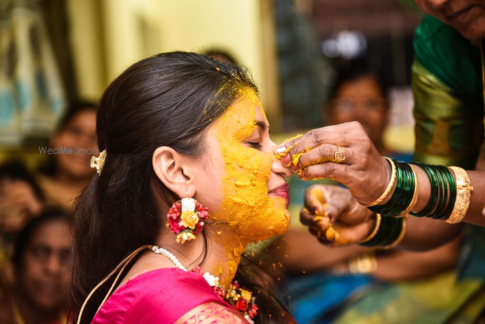 Photo From neetas haldi ceremony - By The Frame Art India Production House