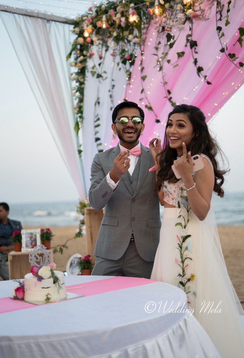 Photo From VISA's Breezy Beach Wedding - By Wedding Mela