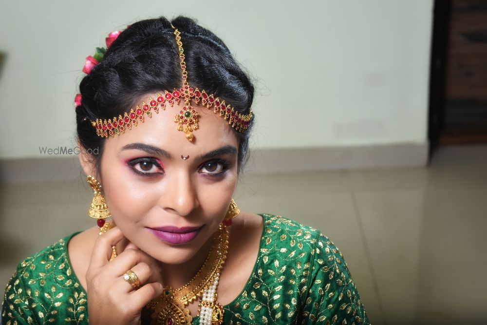 Photo From Shwetha Bride - By Makeup by Pooja Bhat