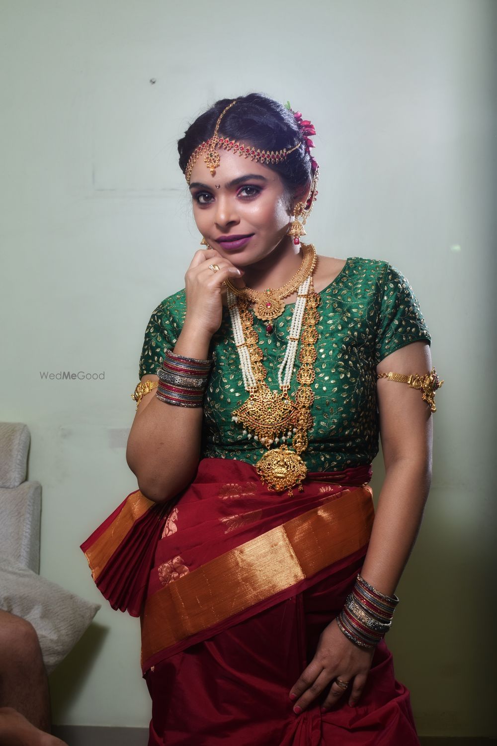 Photo From Shwetha Bride - By Makeup by Pooja Bhat