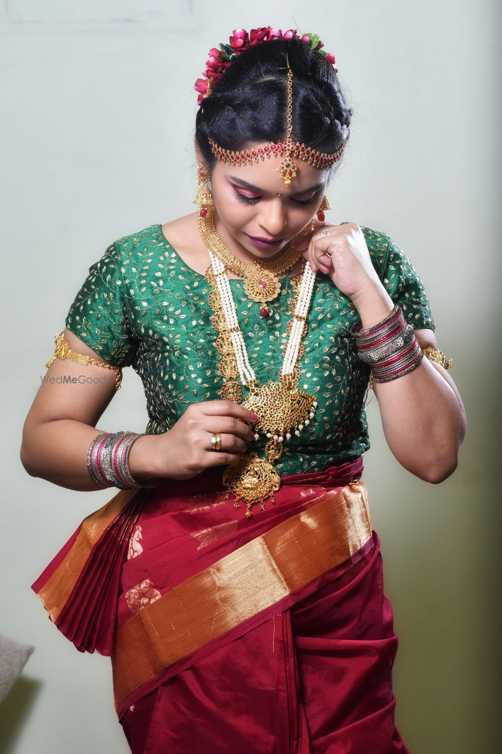 Photo From Shwetha Bride - By Makeup by Pooja Bhat