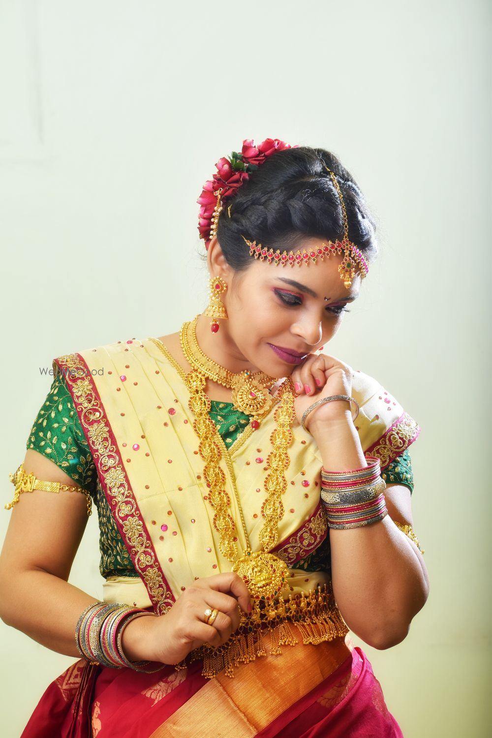 Photo From Shwetha Bride - By Makeup by Pooja Bhat