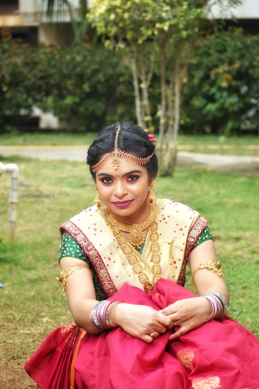 Photo From Shwetha Bride - By Makeup by Pooja Bhat