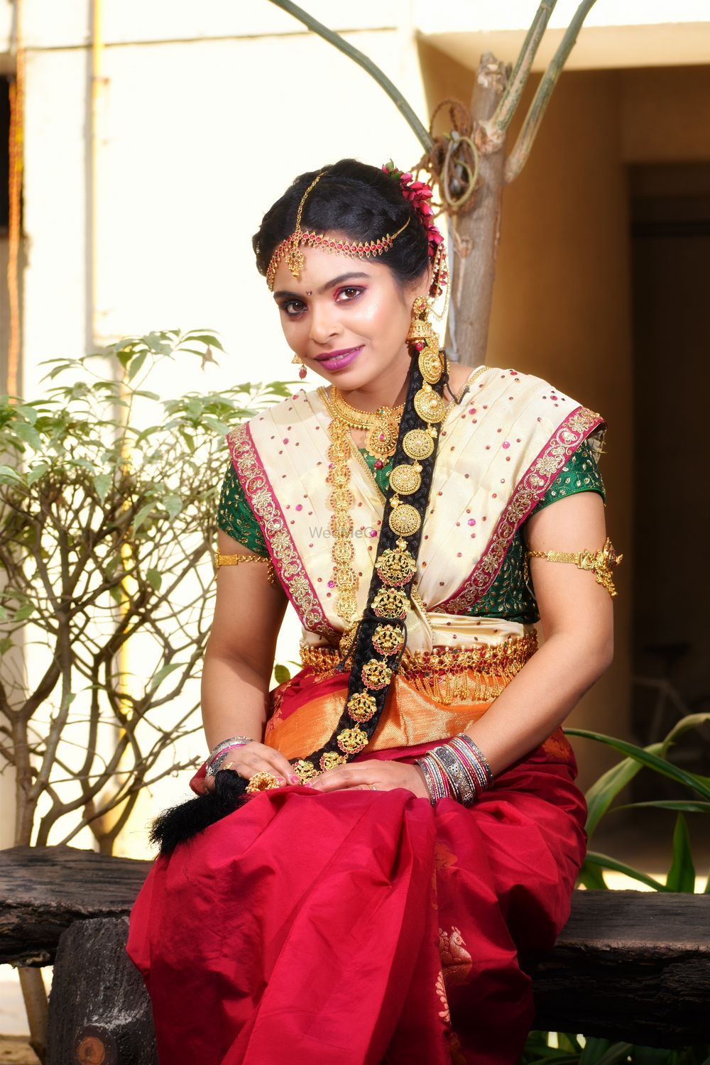 Photo From Shwetha Bride - By Makeup by Pooja Bhat