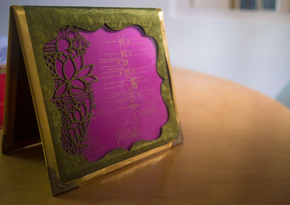 Photo From Laser Lotus Frame - By Invitations by Kimya Gandhi