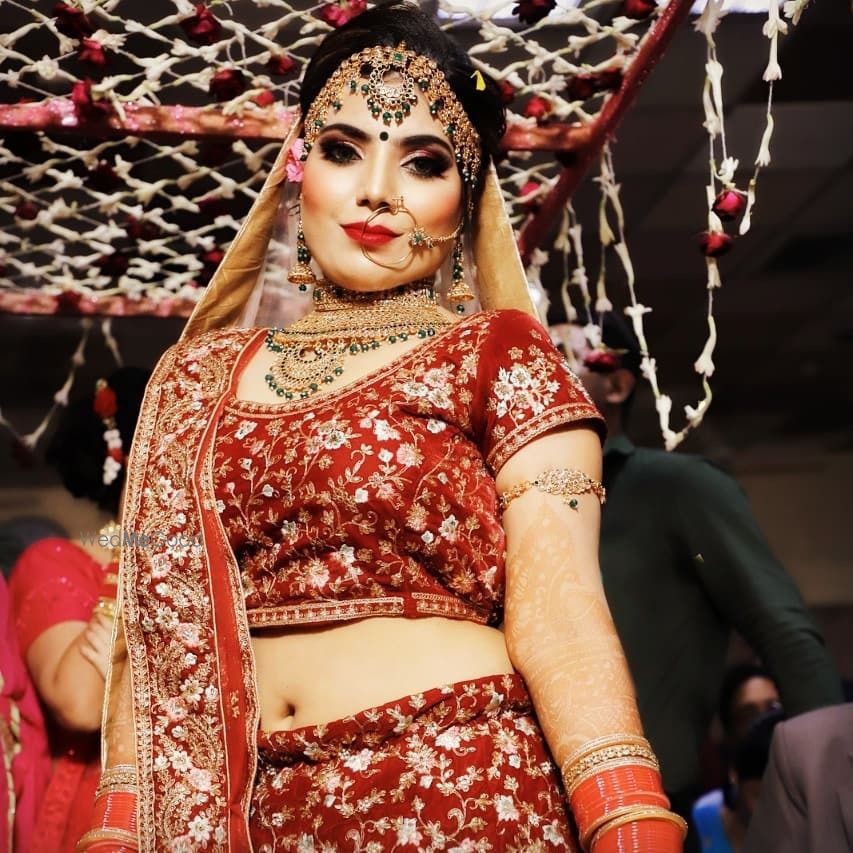 Photo From my bride wanted a Bold and heavy look - By Makeover by Shivani Garg