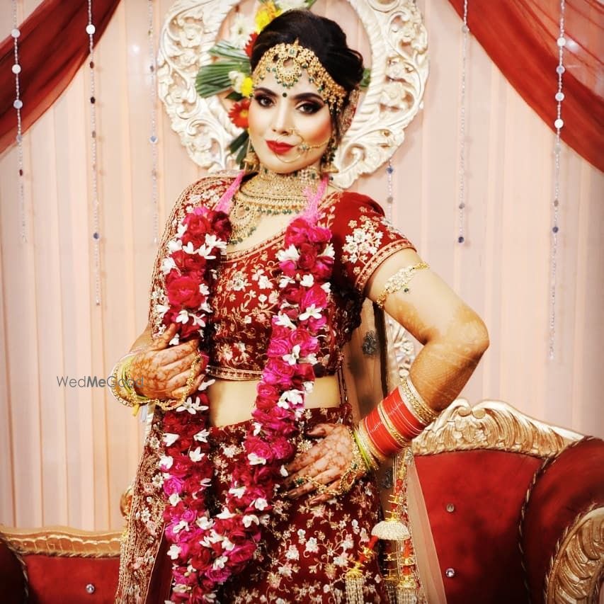 Photo From my bride wanted a Bold and heavy look - By Makeover by Shivani Garg