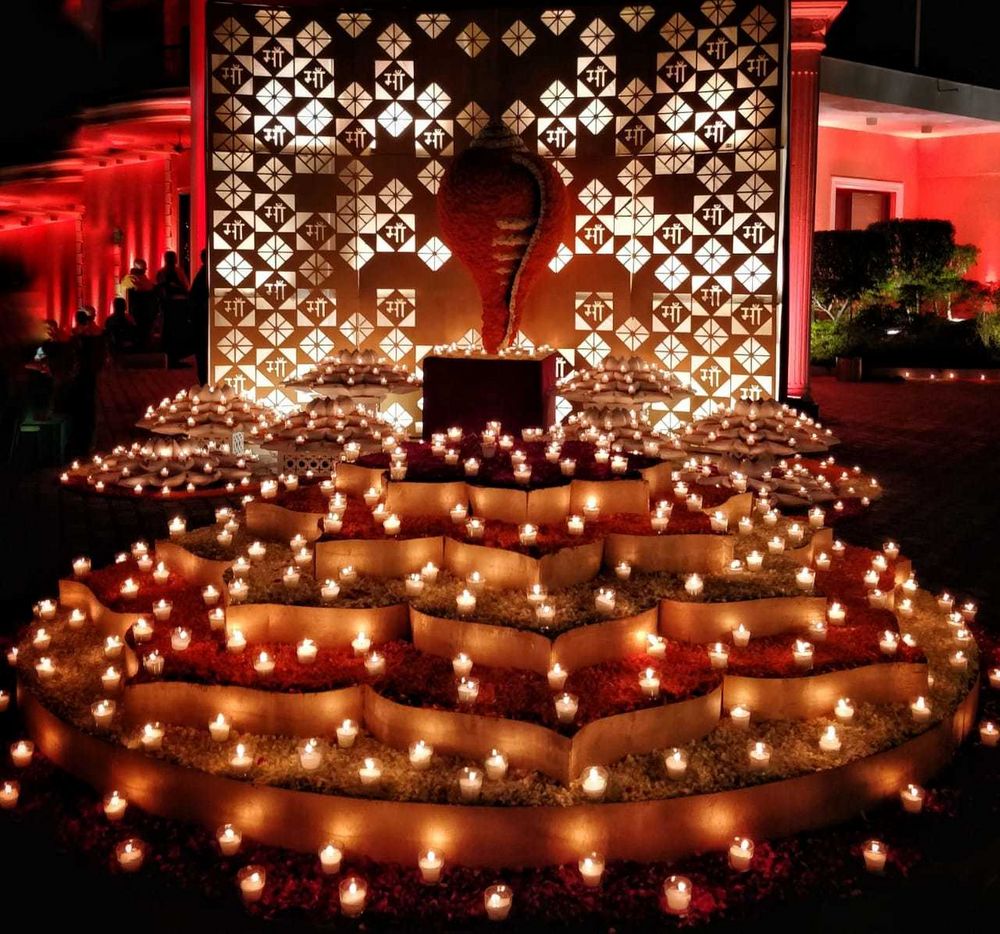 Photo From Whimsical Indian puja with Modern details  - By Aura By Gautam Vedi