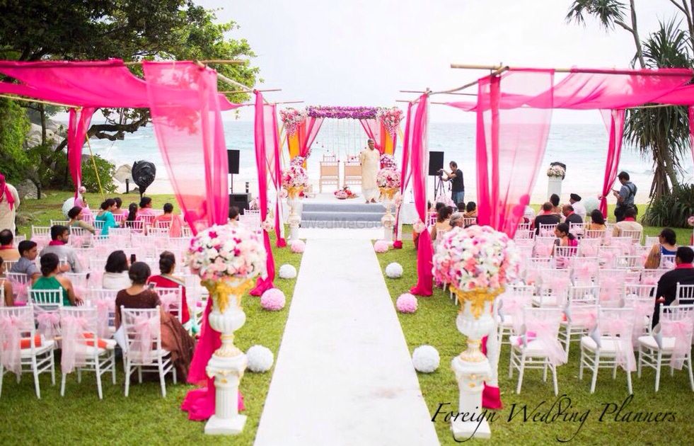 Photo From 50 shades of pink - Beach wedding  - By Signatures by Neha