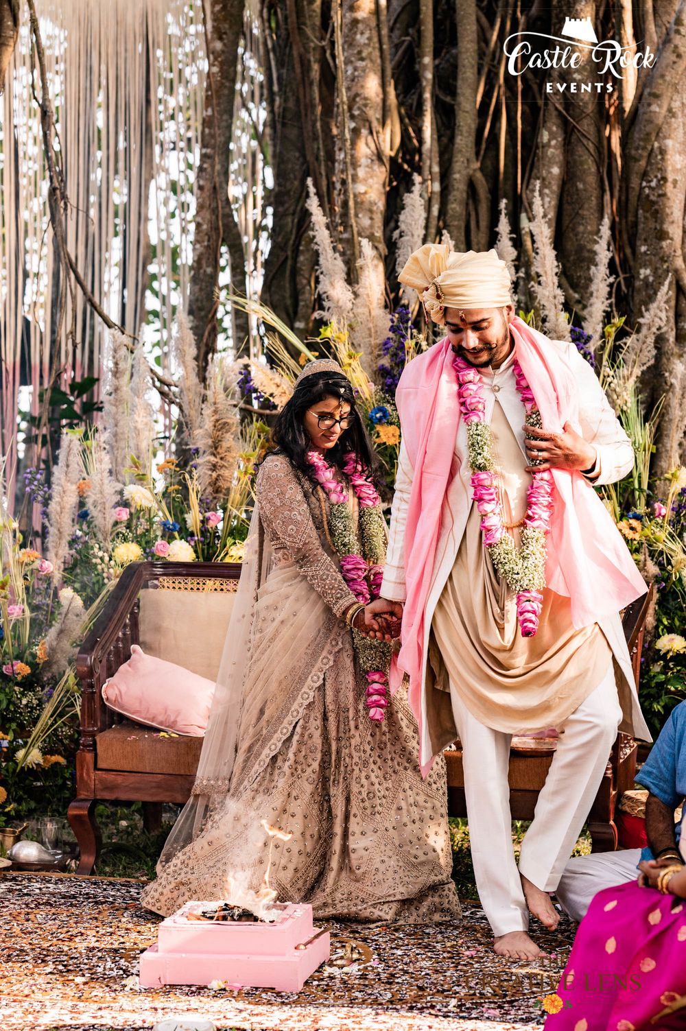 Photo From Pooja + Akash - Tree of Love - By Castle Rock Events