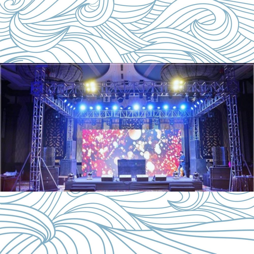 Photo From Stage Setup With Led Screen - By Moonshine Events & Entertainments