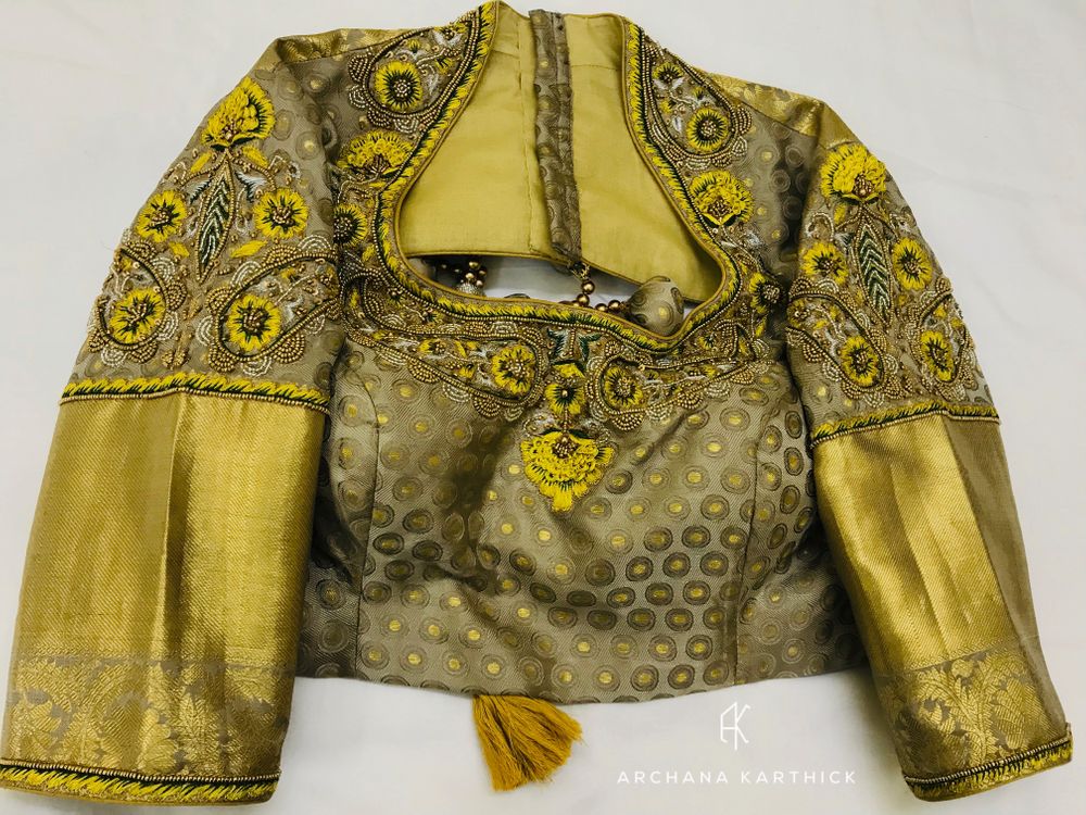 Photo From Handcrafted Blouses I - By Archana Karthick