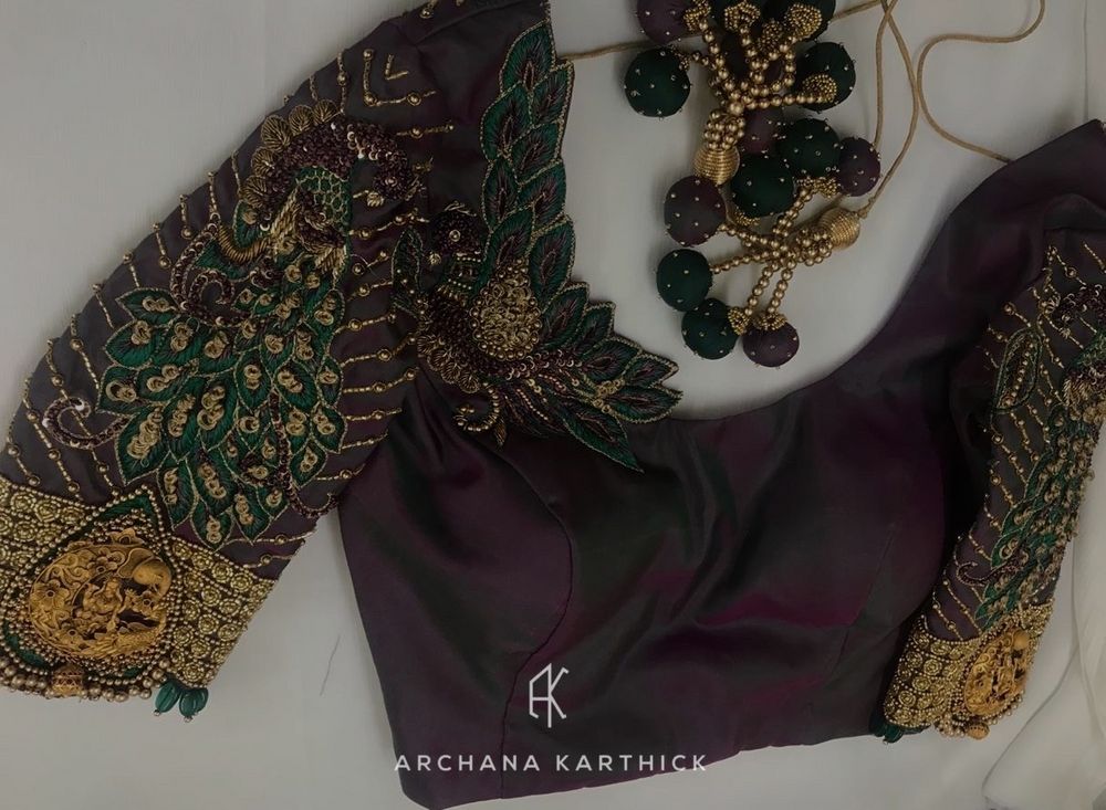 Photo From Handcrafted Blouses I - By Archana Karthick