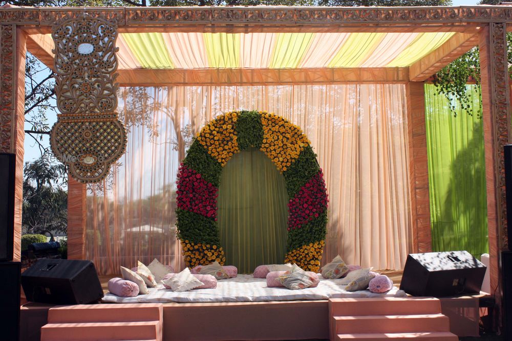 Photo From Western Mehndi Theme - By Vivah Luxury Weddings