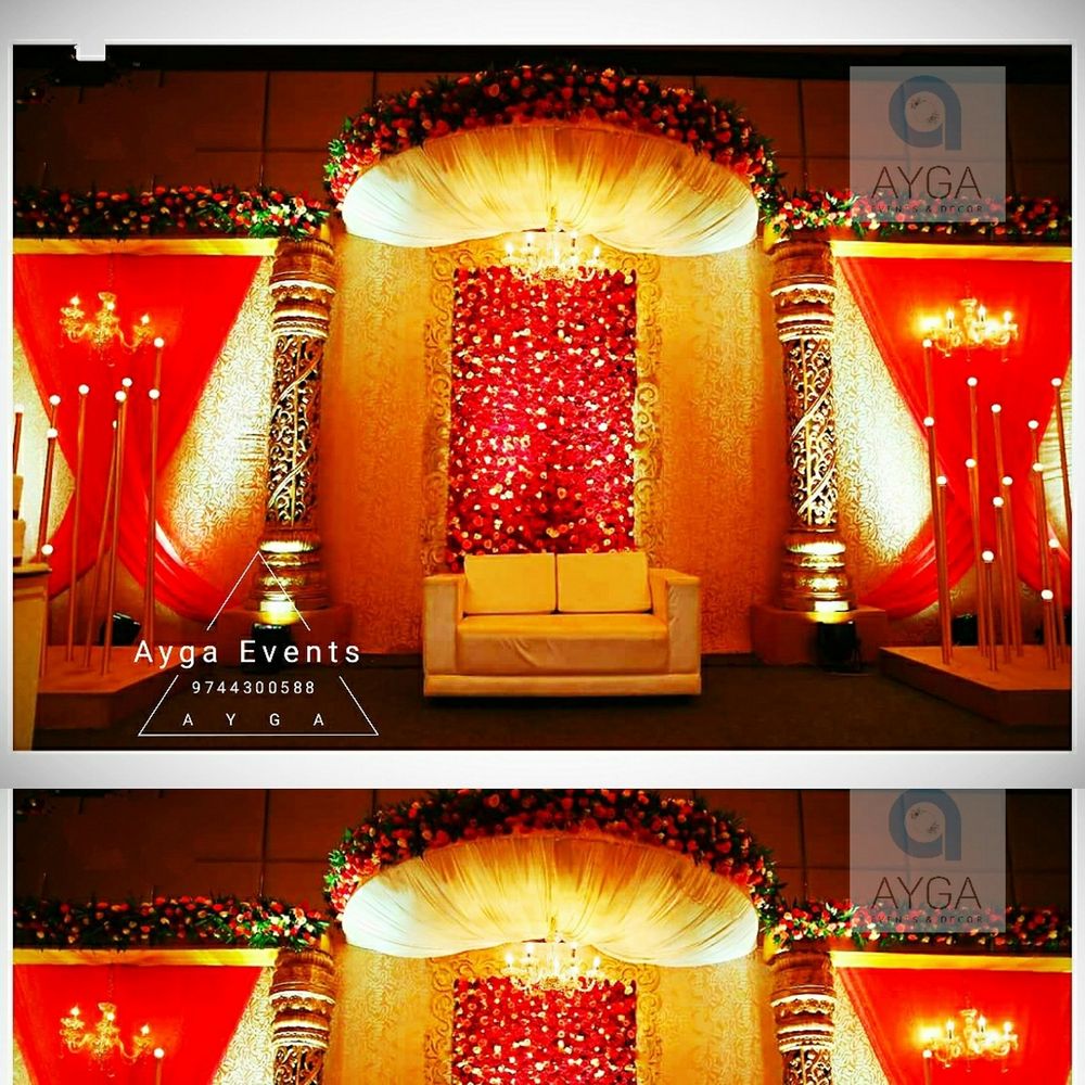 Photo From Traditional Kerala Wedding Reception Decoration - By Ayga Events