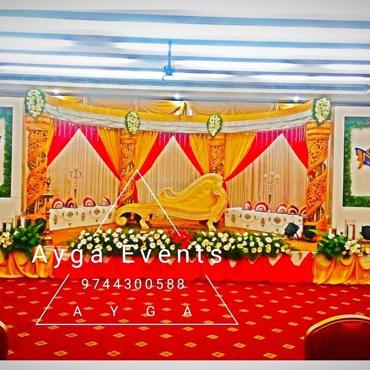 Photo From Traditional Kerala Wedding Reception Decoration - By Ayga Events