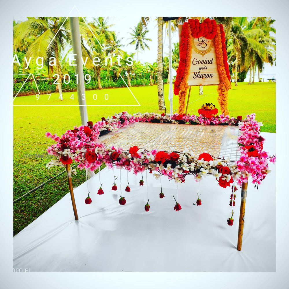 Photo From Traditional Kerala Wedding Reception Decoration - By Ayga Events