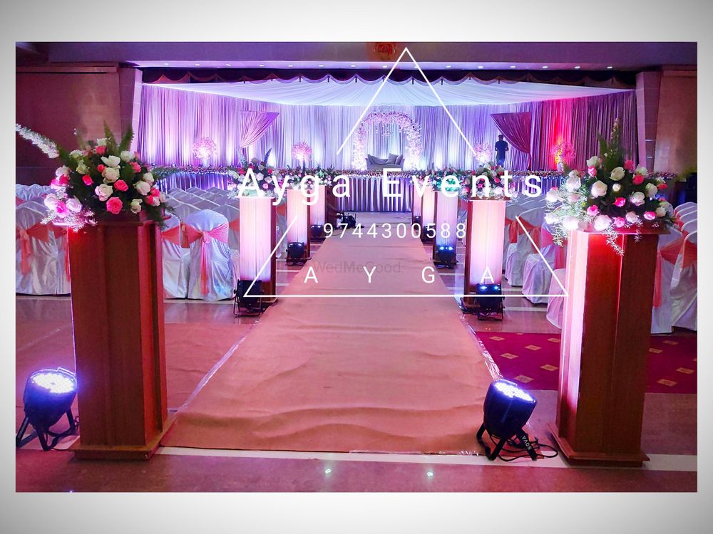 Photo From Traditional Kerala Wedding Reception Decoration - By Ayga Events