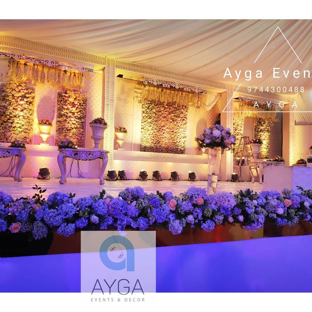 Photo From Traditional Kerala Wedding Reception Decoration - By Ayga Events