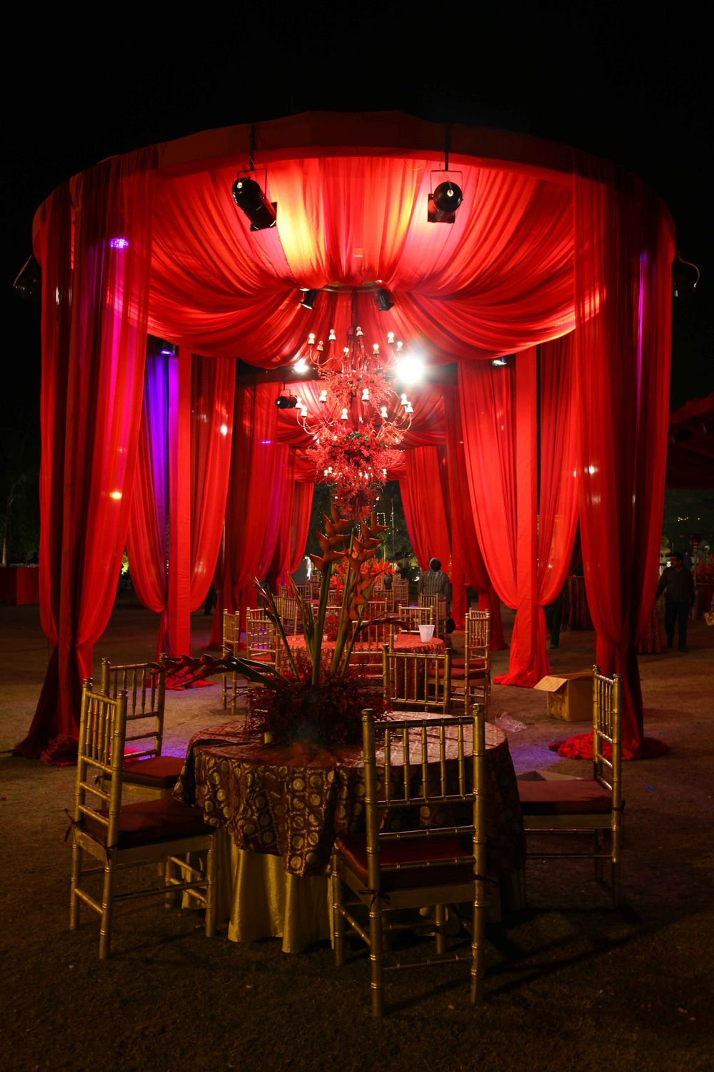 Photo From Red and Gold Theme - By Vivah Luxury Weddings