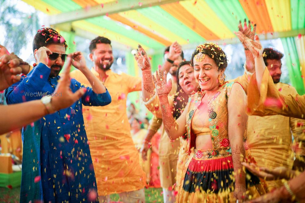 Photo From Jinal & Shaishav - Phoolo Ki Holi (Haldi) - By Prasang Events and Entertainment