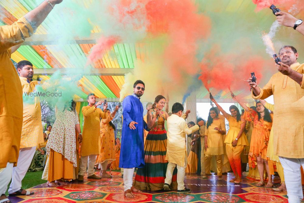 Photo From Jinal & Shaishav - Phoolo Ki Holi (Haldi) - By Prasang Events and Entertainment