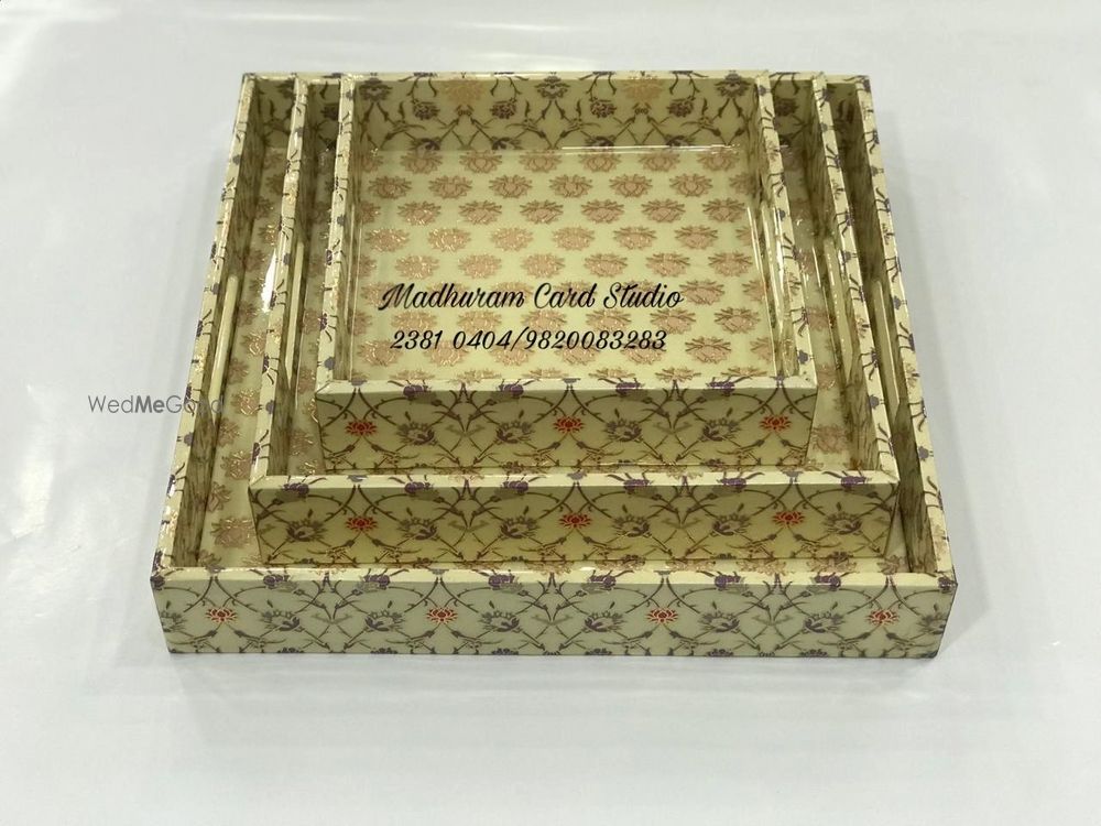 Photo From Wooden boxes  - By Madhuram Card Studio