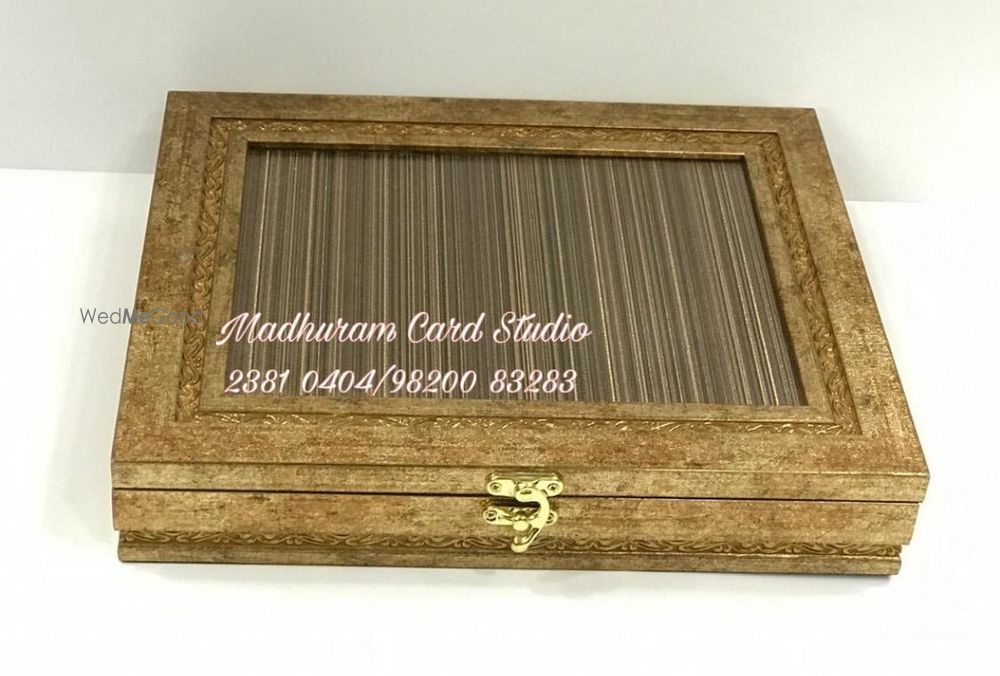 Photo From Wooden boxes  - By Madhuram Card Studio