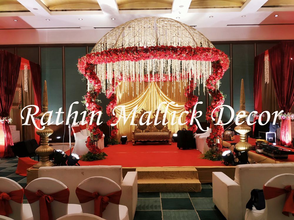 Photo From Red & Gold Grandeur - By Rathin Mallick Event Decorator