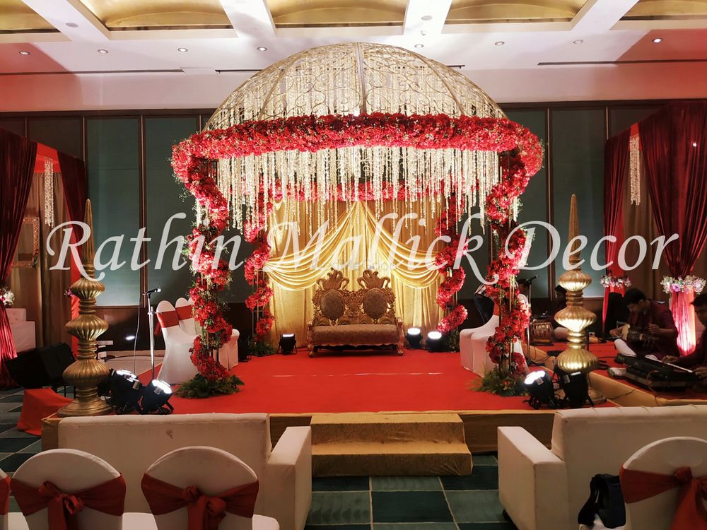 Photo From Red & Gold Grandeur - By Rathin Mallick Event Decorator