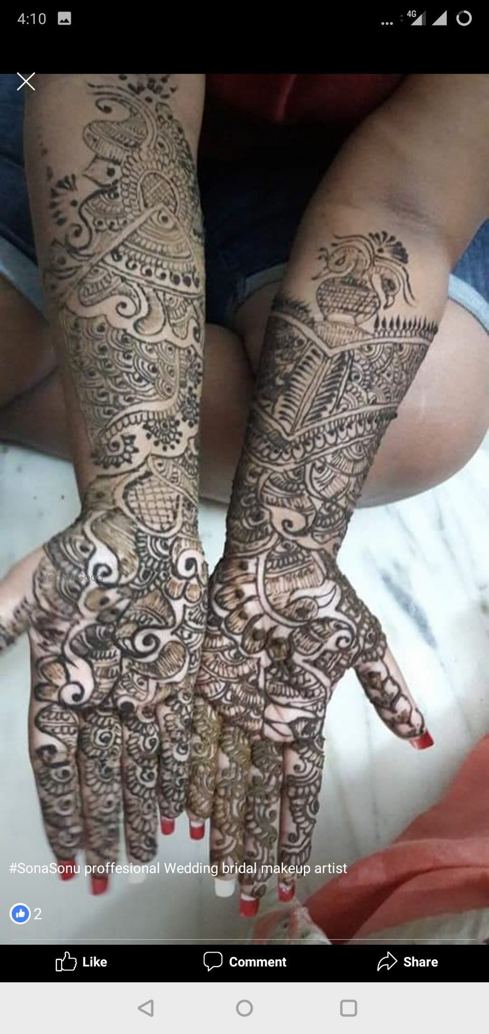 Photo From Mehandi - By Bavya Beauty Clinic