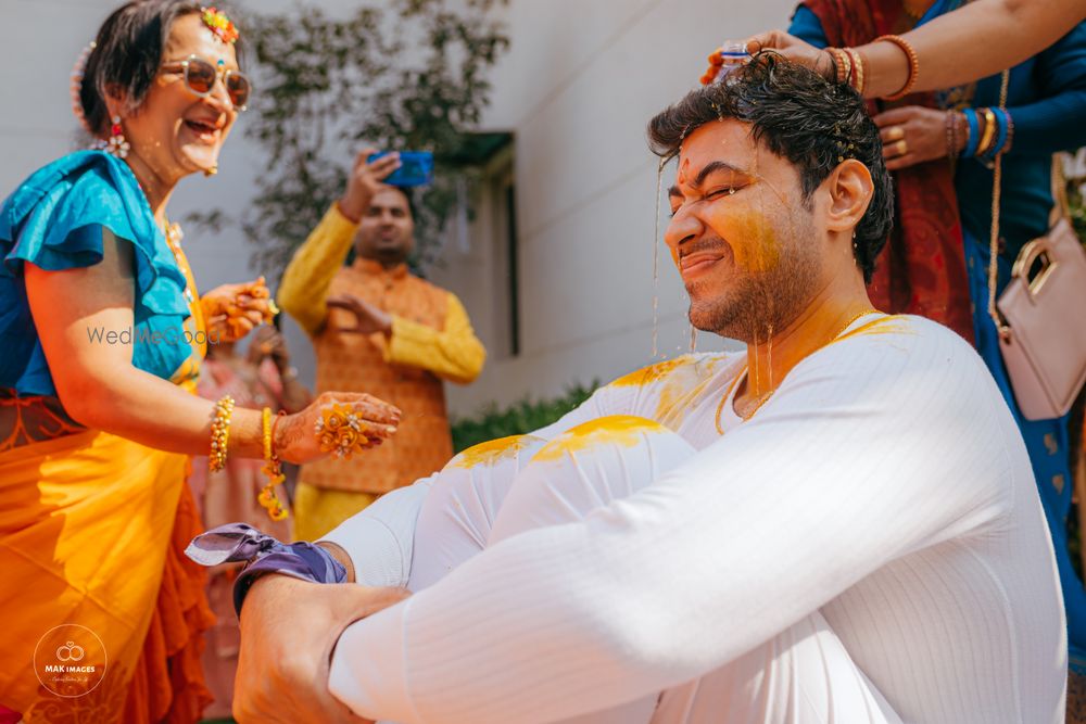 Photo From Neha + Anubhav Haldi - By Mak Images (Artistic Wedding Photography)