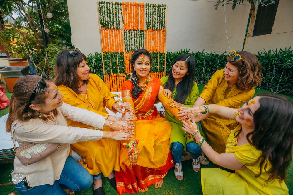 Photo From Neha + Anubhav Haldi - By Mak Images (Artistic Wedding Photography)