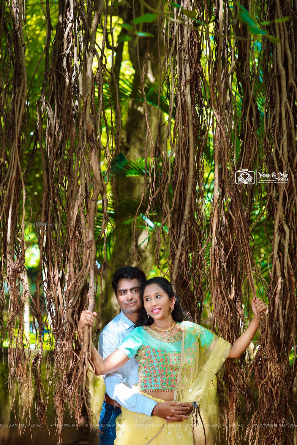 Photo From Nivetha With Chowdhary  Post-Wedding outdoor shot - By You and Me Mediaz