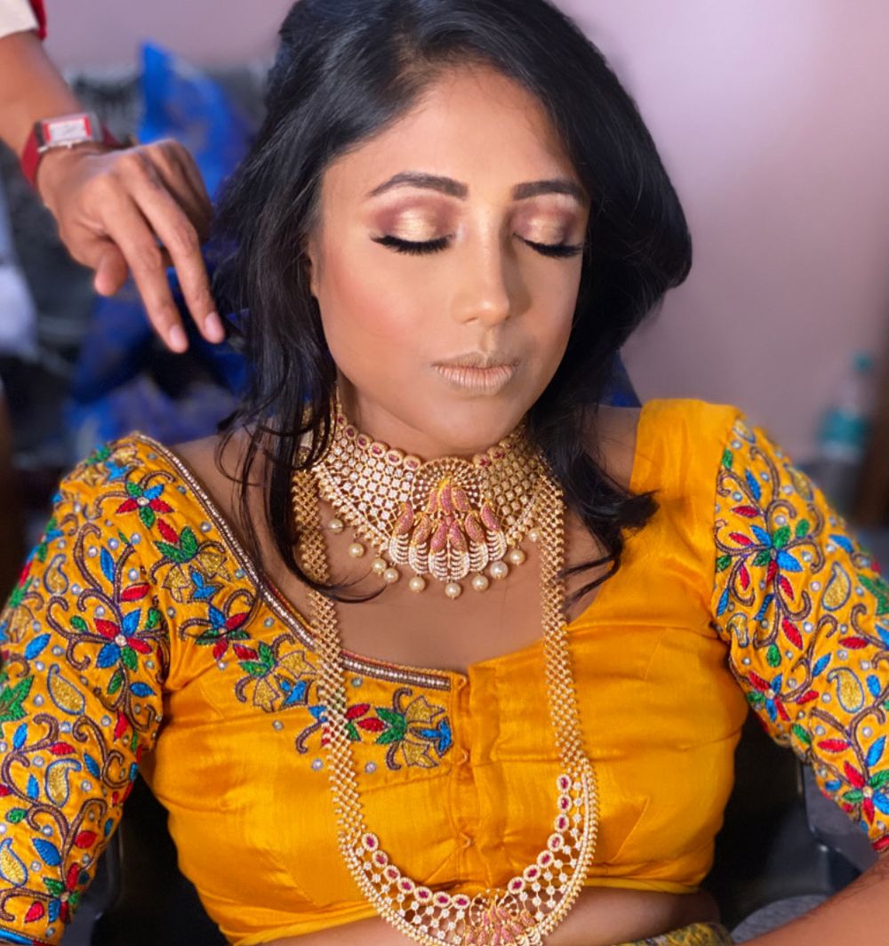 Photo From Shilpa Pooja Look - By Brushes and Lashes