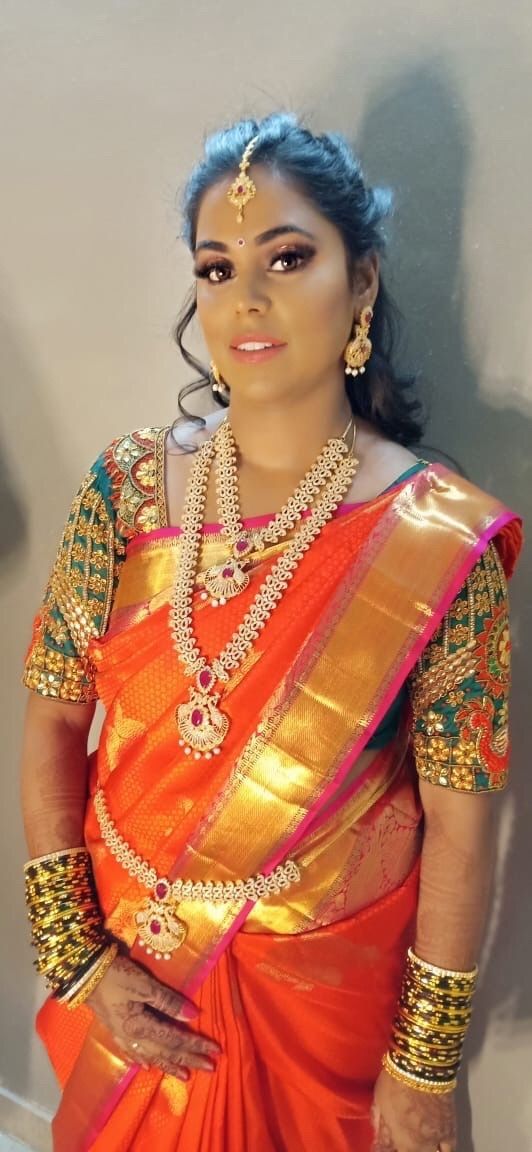 Photo From Vijaylaxmi Reception  - By Brushes and Lashes