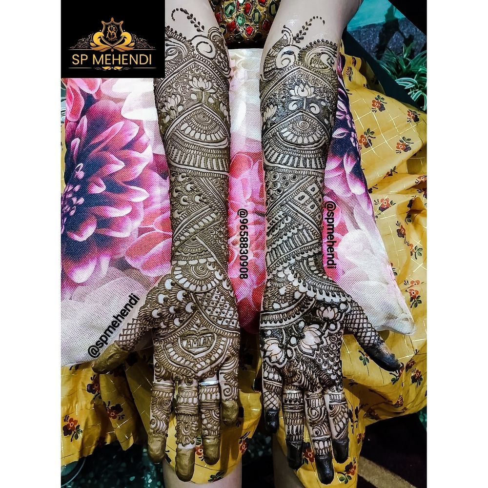 Photo From Sp mehendi@Floral bridal mehendi - By SP Mehendi Design