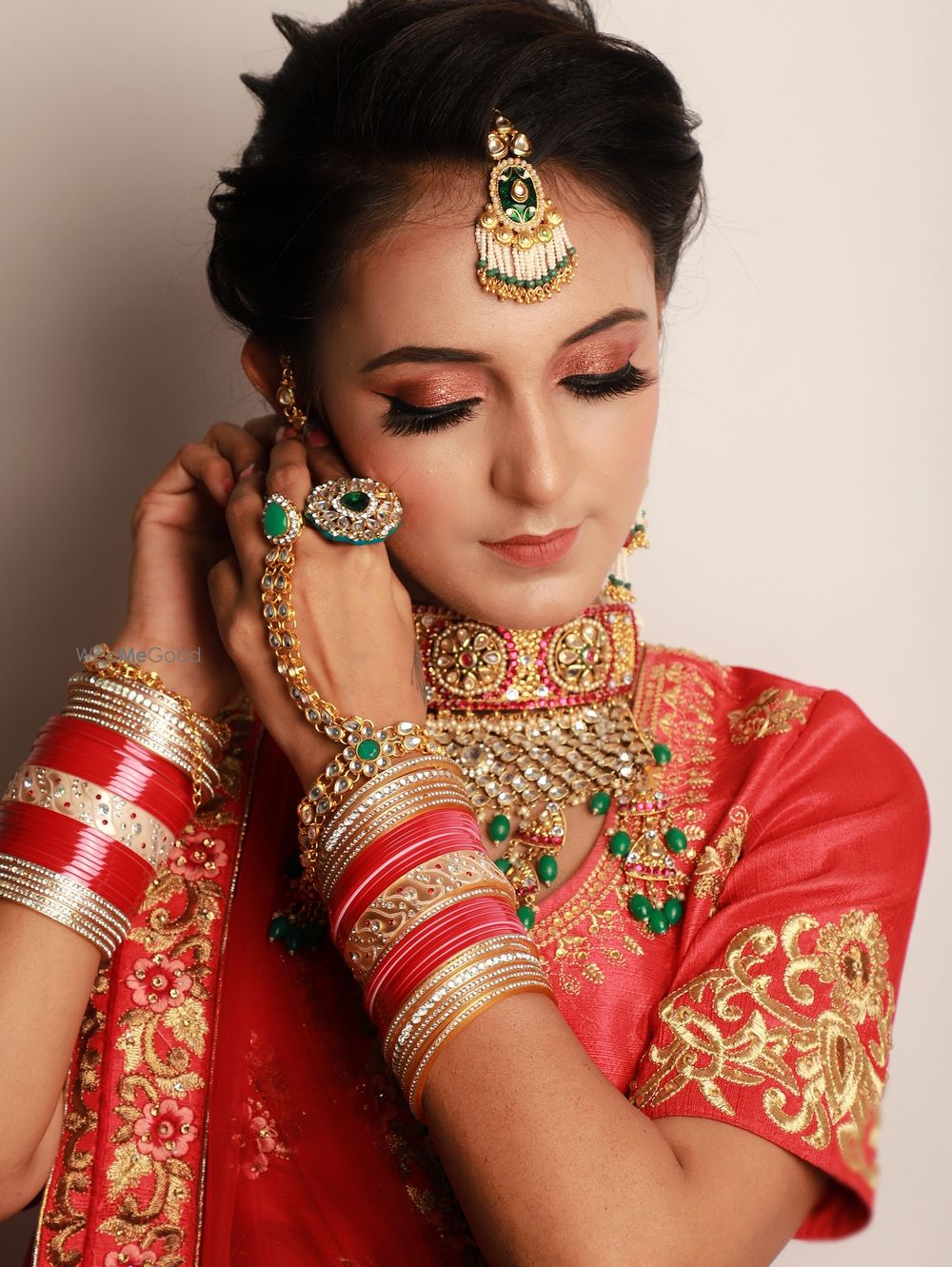 Photo From Aparna's Marwari Look - By Saher Mulla