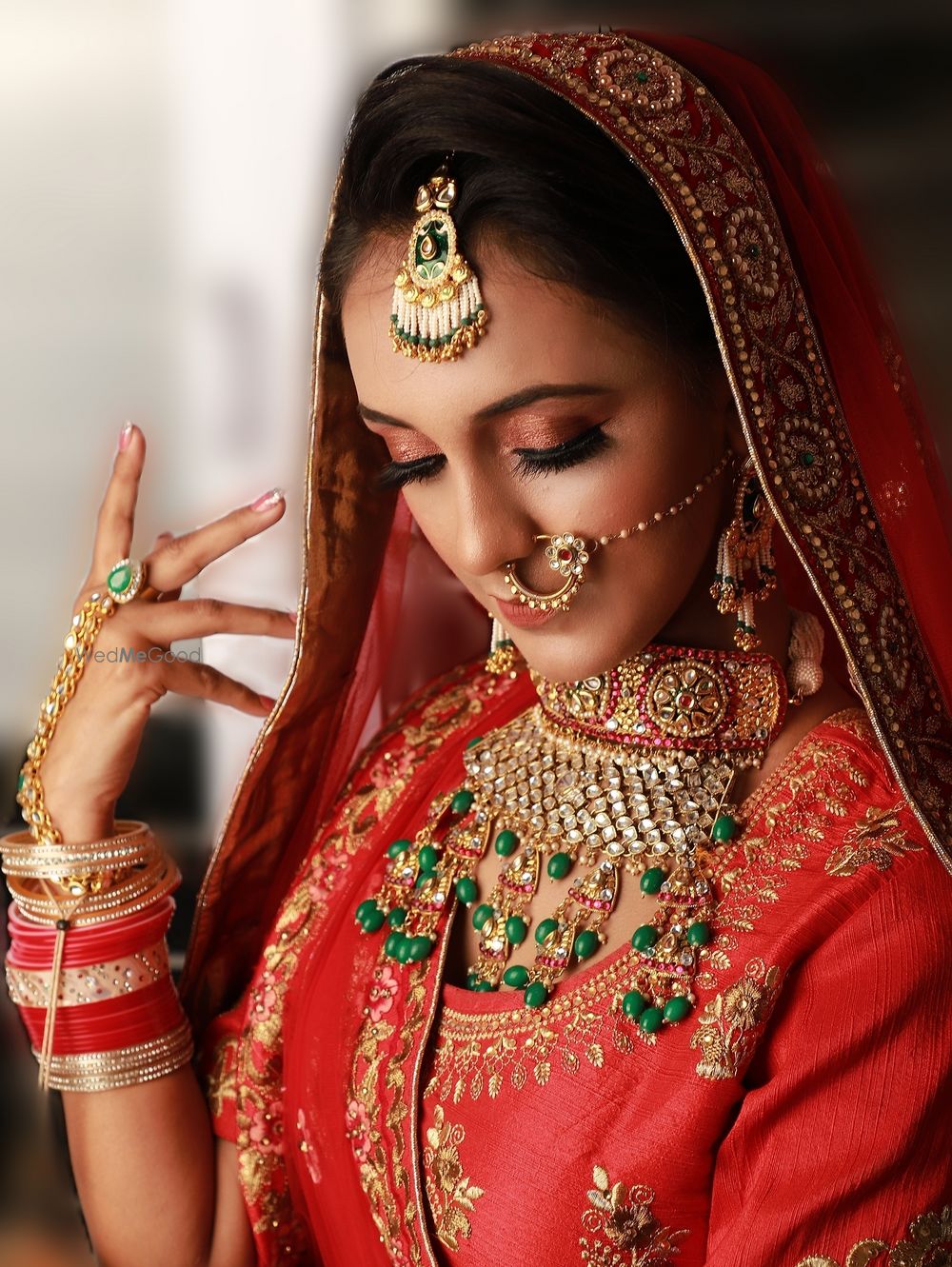 Photo From Aparna's Marwari Look - By Saher Mulla