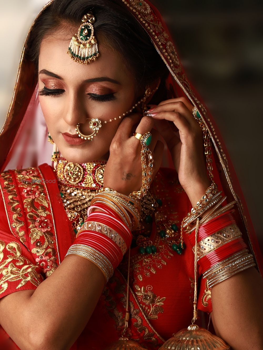 Photo From Aparna's Marwari Look - By Saher Mulla