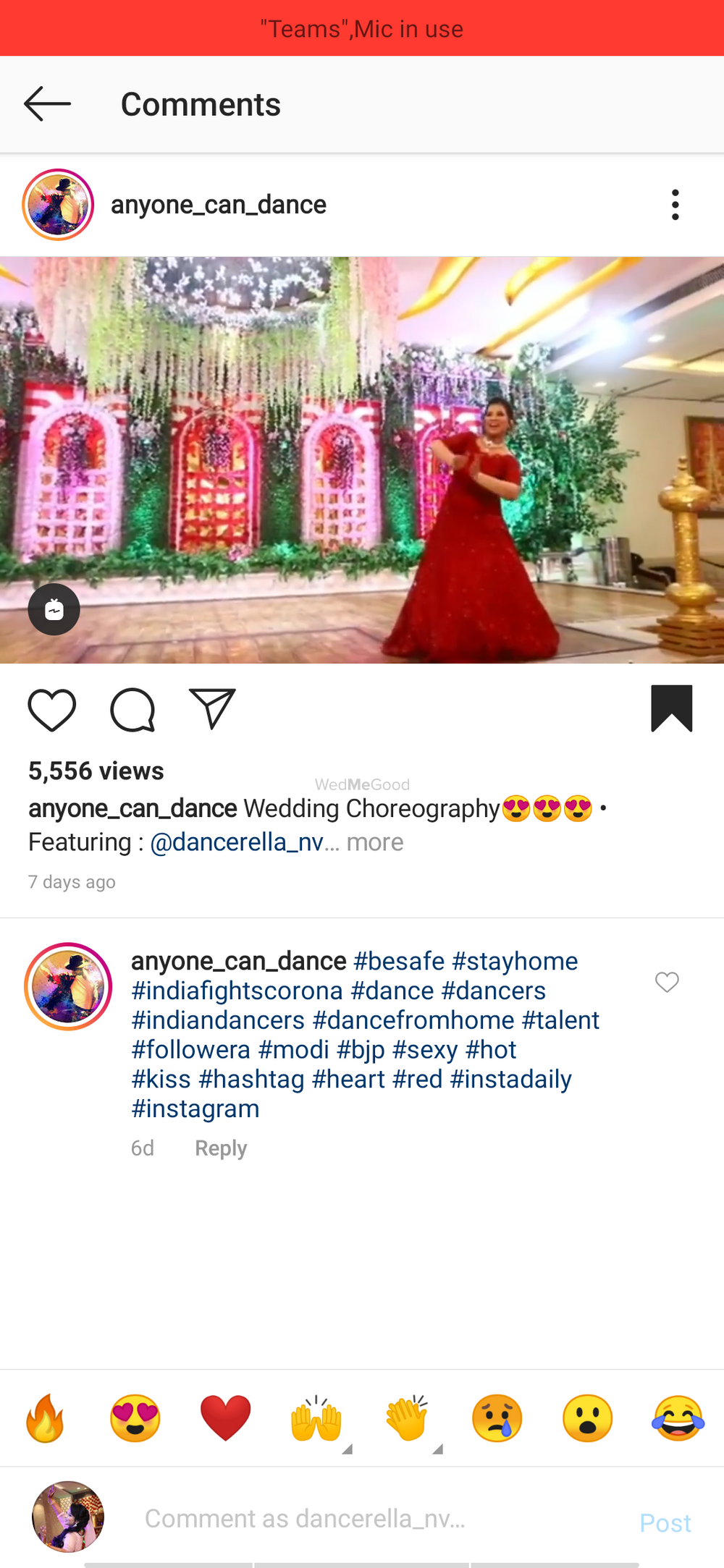 Photo From Popularity on Instagram - By Wedding Choreographer & Anchor Neha Vij