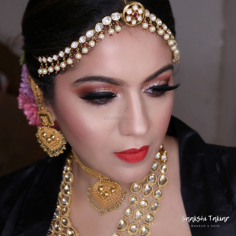 Photo From Elegant Bride Pavni - By Makeup by Saakshi Takiar