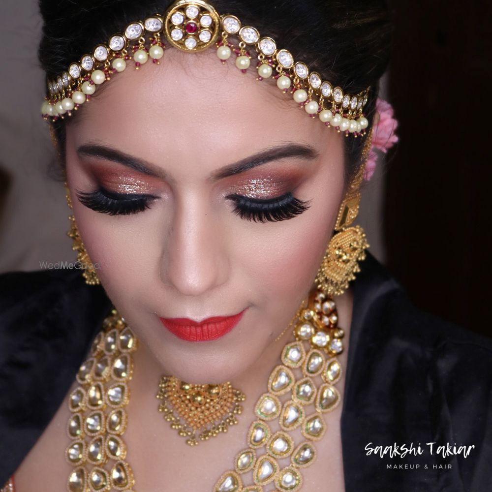 Photo From Elegant Bride Pavni - By Makeup by Saakshi Takiar