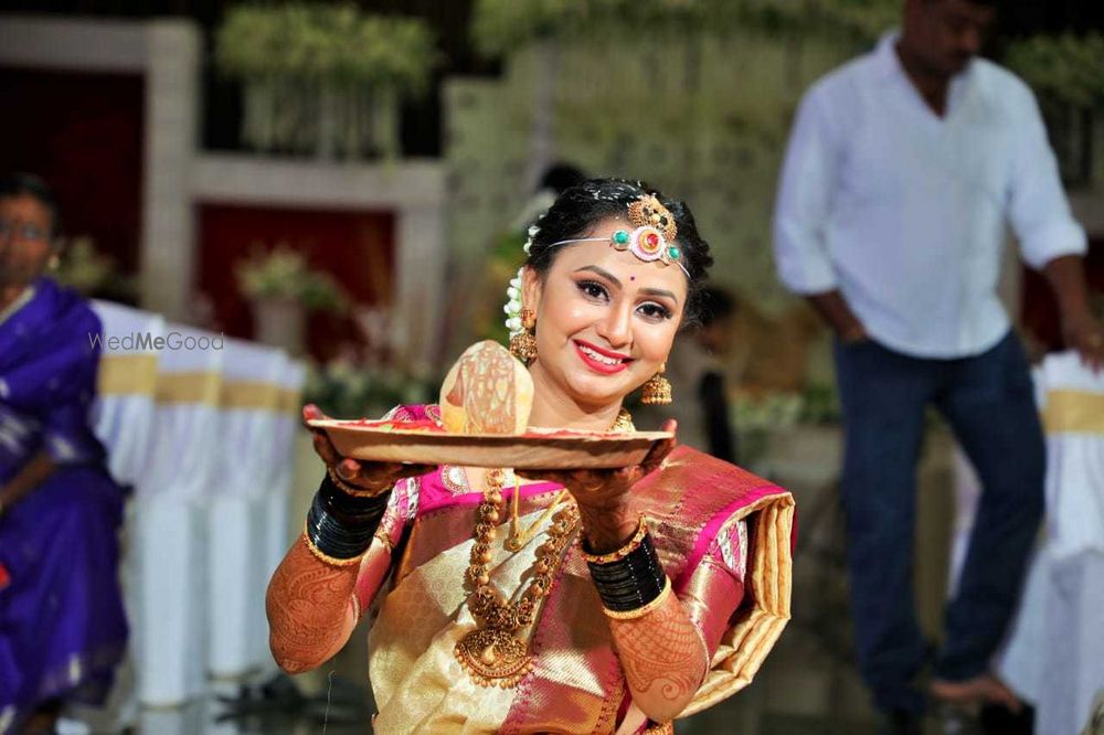 Photo From Teju Bride of Shivamoga - By Hidden Roses Makeup Studio