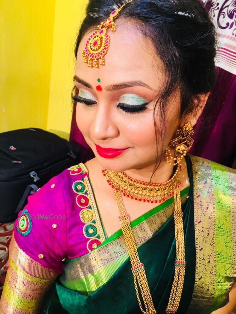 Photo From Teju Bride of Shivamoga - By Hidden Roses Makeup Studio