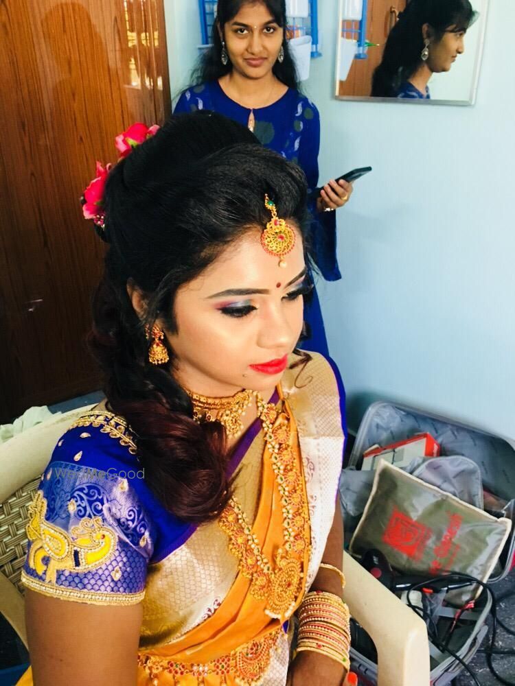 Photo From Salem Bride Sharmilanarayani - By Hidden Roses Makeup Studio