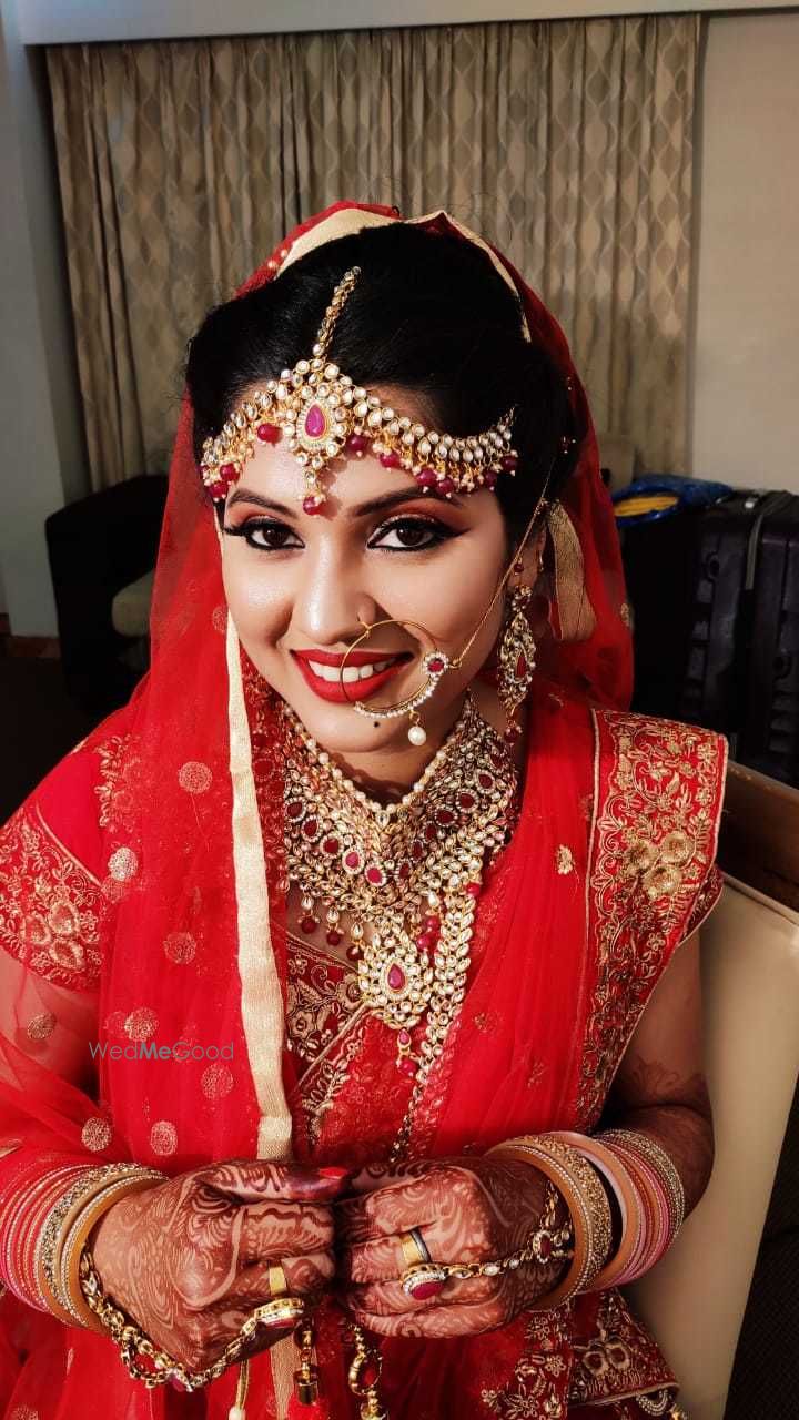 Photo From Pooja Wedding Glimps - By Hidden Roses Makeup Studio